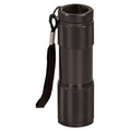 Flashlight - 9 Led with Strap - Black